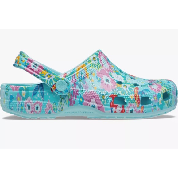 CROCS x Vera Bradley Disney The Little Mermaid Classic Clogs M4/W6 NWT - Picture 2 of 2